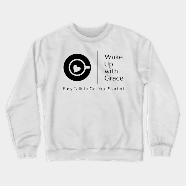 WUWG Black Logo Crewneck Sweatshirt by Grace's Grove Audio